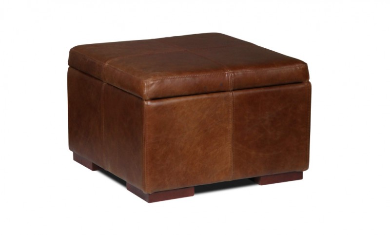 Vintage Sofa Company Classic Square Storage Footstool