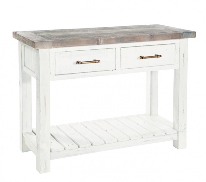 Rowico Driftwood Two Tone Console Table