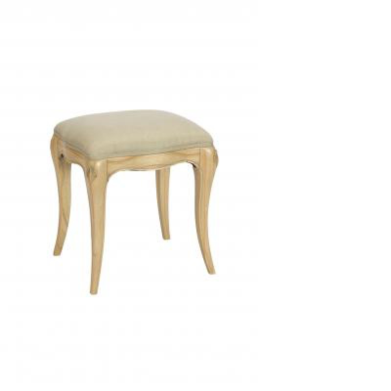 Baker Limoges Upholstered Dressing Stool