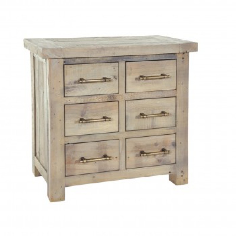 Rowico Driftwood Chest of 6 Drawers