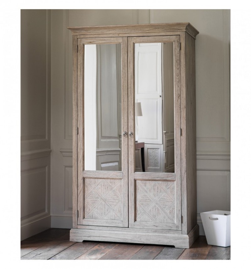 Gallery Mustique 2 Mirror Door Wardrobe