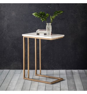 Gallery Cleo Supper Table Marble