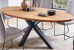 Qualita Coen Oval Dining Table
