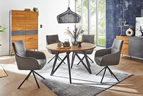 Qualita Korgen Round Dining Table