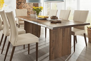 Qualita Fargo Dining Table with Solid Block Leg