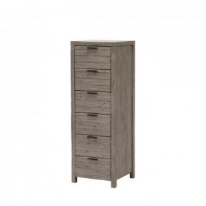 Baker Tuscan Spring 6 Drawer Tall Chest of Drawers