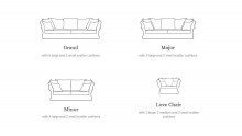 The Broadway Sofa Options