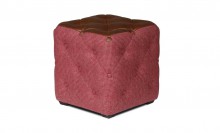 Vintage Sofa Company Cube Buttoned Footstool