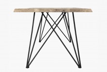 Qualita Fargo Dining Table with Hairpin Leg