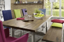 Qualita Fargo Dining Table with U-shaped Leg