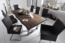Qualita Fargo Dining Table with U-shaped Leg