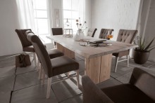 Qualita Fargo Dining Table with Solid Block Leg