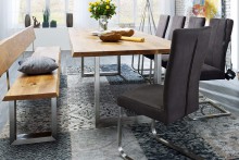 Qualita Fargo Dining Table with U-shaped Leg