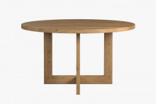 Qualita Fargo Round Dining Table with U-shaped Leg