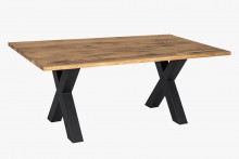 Qualita Fargo Dining Table with X-shaped Leg