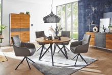 Qualita Korgen Round Dining Table