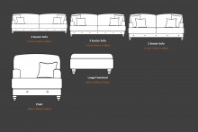 Lebus Millie Sofa Range