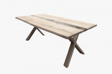 Qualita River Dining Table - Oak
