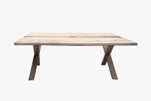 Qualita River Dining Table - Oak