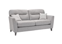 Lebus Clara 3 Seater High Back Sofa, Accent Chair & Footstool