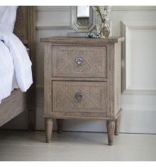 Gallery Mustique 2 Drawer Nightstand