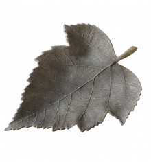 Gallery Birch Leaf Grey Weathered Decorative Bowl